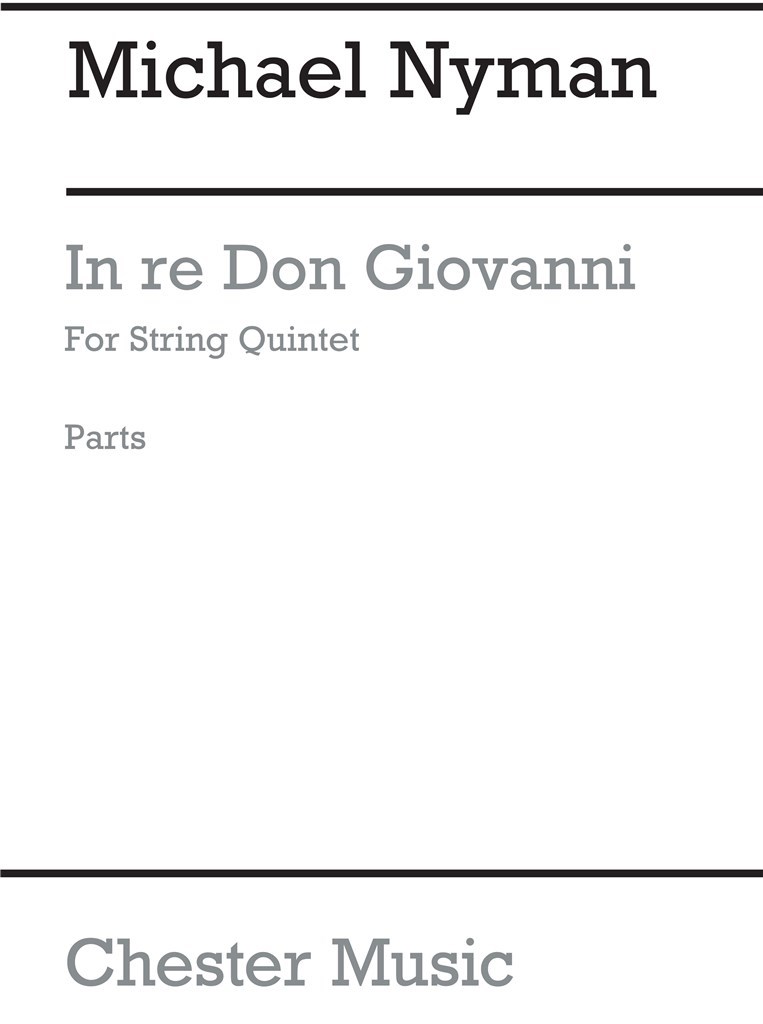 In Re Don Giovanni (Parts)